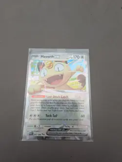 Meowth ex 062/088 Me03: Perfect Order Holo - Image 1