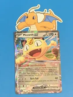 Meowth ex 062/088 Me03: Perfect Order Holo - Image 1