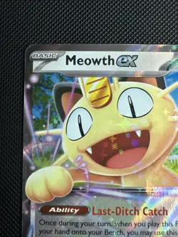 Meowth ex 062/088 Me03: Perfect Order Holo (stock# A34) - Image 2