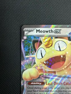 Meowth ex 062/088 Me03: Perfect Order Holo (stock# A36) - Image 2