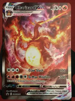 Charizard VMax - SWSH261 - Full Art Black Star Promo - Pokemon Card - NM - Image 1
