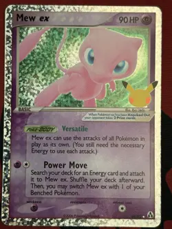 Mew EX 88/92 Ultra Rare Holo Pokemon Card Celebrations 25th Anniversary - Image 1