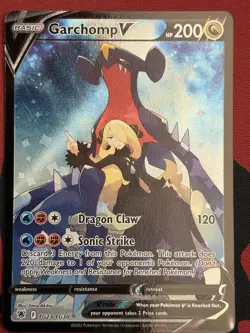 Garchomp V - TG23/TG30 - Pokemon Astral Radiance Sword & Shield Rare Card NM - Image 1