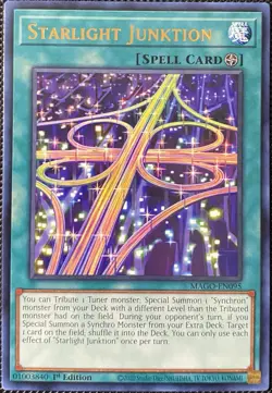Starlight Junktion MAGO-EN095 Maximum Gold 1st Edition - Yugioh Card - Image 1