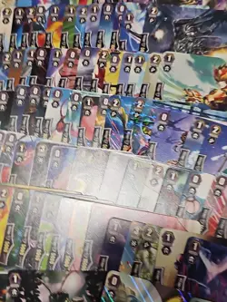 90 Card Lot Vanguard TCG Playing Cards 9 Foils ¿ - Image 4