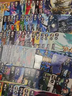 90 Card Lot Vanguard TCG Playing Cards 9 Foils ¿ - Image 5