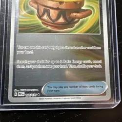 Pokemon Trainer Earthen Vessel 106/131 Prismatic Evolutions Holo Card Mint - Image 5