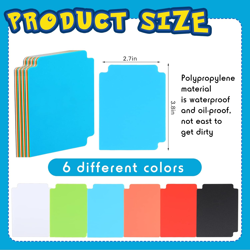 6 Pcs Large TCG Deck Boxes with 12 Dividers, 80 Sheets Deck Blocks, Trading Card - Image 2