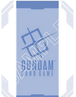 Gundam Card Game - Official Card Sleeves 01 - Gundam Card Game Logo (70 Sleeves) - Image 2