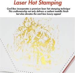 STORY of WHITE Laser Card Deck Box for YGO MTG Organizer Holds 220+ Double Sleev 7445032339330 - Image 5