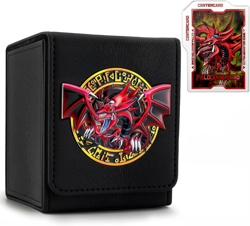 Card Deck Box for YGO MTG 3D Sculpted Relief Deck Box 110 Card Storage Box Tradi 726084108899 - Image 1