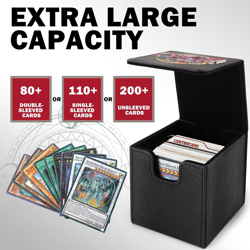 Card Deck Box for YGO MTG 3D Sculpted Relief Deck Box 110 Card Storage Box Tradi 726084108899 - Image 3