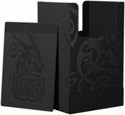 Dragon Shield Card Deck Box - Shell: Shadow Black/Black Durable & Sturdy TCG, OC - Image 2