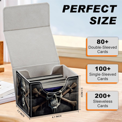Card Game Storage Box TCG Deck Box MTG Card Box Organizer Trading Card Case Comm - Image 2