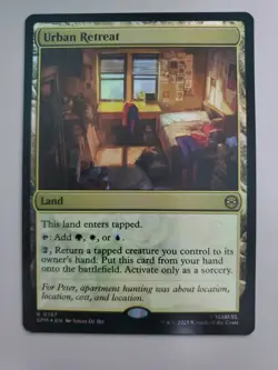 MTG Urban Retreat Marvel's Spider-Man Foil Rare - Image 1