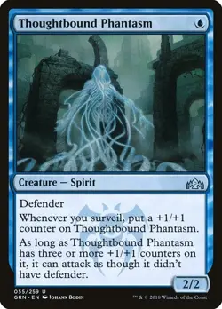 Thoughtbound Phantasm 2x FOIL GRN MTG Guilds of Ravnica Uncommon MINT blue - Image 1