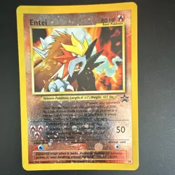 Entei 34/53 Promo Reverse Holo Promo HP 80 Basic EN Pokemon Company MP/HP - Image 1