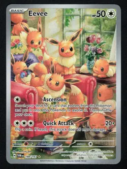 Eevee Holo SV06: Twilight Masquerade 188/167 NM Pokemon TCG - Image 1