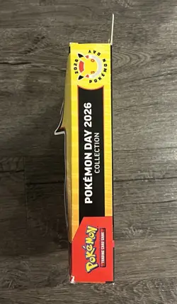 Pokemon TCG - Pokemon Day 2026 Collection Box Pikachu Promo 3 Boosters - Image 3