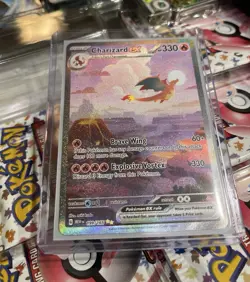 The Pokemon Company Charizard ex 199/165 SV 151 SIR Holo English 330 HP - Image 1