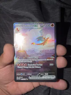 The Pokemon Company Charizard ex 199/165 SV 151 SIR Holo English 330 HP - Image 2