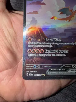 The Pokemon Company Charizard ex 199/165 SV 151 SIR Holo English 330 HP - Image 3