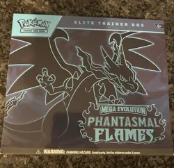 (Sealed) Pokemon TCG Mega Evolution: Phantasmal Flames Elite Trainer Box (ETB) - Image 1