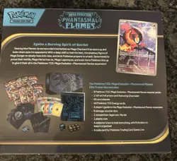 (Sealed) Pokemon TCG Mega Evolution: Phantasmal Flames Elite Trainer Box (ETB) - Image 2