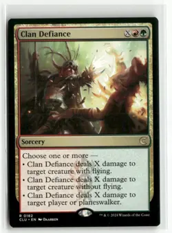 Clan Defiance - Ravnica Clue Edition MTG NM - Image 1