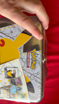 Pokemon Celebrations 25th Anniversary Collectors Chest Lunch Box Tin Sealed - Image 2
