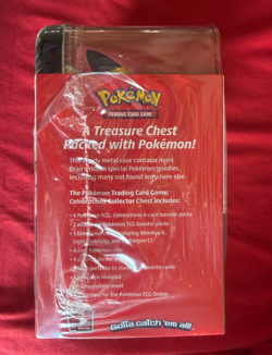 Pokemon Celebrations 25th Anniversary Collectors Chest Lunch Box Tin Sealed - Image 5