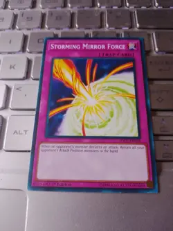 Storming Mirror Force SDCL-EN038 Structure Deck: Cyberse Link Yu-Gi-Oh 1st ED NM - Image 1