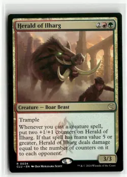 Herald of Ilharg - Ravnica Clue Edition MTG NM - Image 1