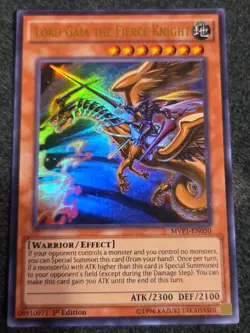 Lord Gaia the Fierce Knight - MVP1-EN050 - Ultra Rare - 1st Edition LP - Image 1