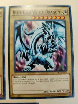3x Yu-Gi-Oh Blue-Eyes White Dragon LDK2-ENK01 Mixed Art LP - Image 5