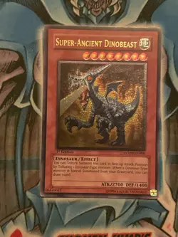 Yugioh Super-Ancient Dinobeast LODT-EN088 Ultimate Rare 1st Ed LP - Image 1