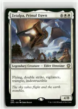 Zetalpa, Primal Dawn - Commander Dominaria United MTG NM - Image 1