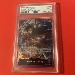 2024 ONE PIECE PROMOS SOUND LOADER VOLUME.1 #060 MONKEY D. LUFFY PSA 9 - Image 1