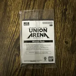 Union Arena Taro Sakamoto 1st Tournament Event Winner Promo Sealed English Card - Image 2