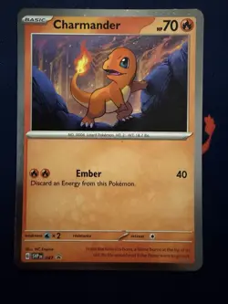 Charmander - (Cosmos Holo) Promo SV: Scarlet & Violet Promo Cards 047 NM - Image 1