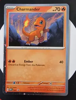 Charmander - 047 (Cosmos Holo) 047 Sv: Scarlet & Violet Promo Cards Holo - Image 2