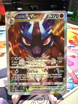 Lucario VSTAR SWSH291 SWSH: Sword & Shield Promo Cards Promo NM - Image 1