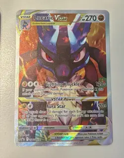 Lucario VSTAR SWSH291 SWSH: Sword & Shield Promo Cards - Pokemon Card - NM - Image 1