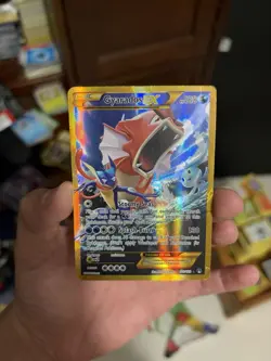 Pokemon TCG Gyarados EX 123/122 XY Breakpoint 2016 Secret Holo Rare Card - Image 1