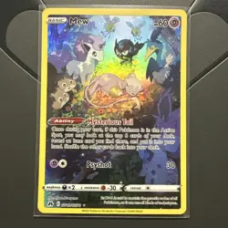 Pokemon Card TCG Mew GG10/GG70 Crown Zenith Galarian Gallery Ultra Rare - Image 1