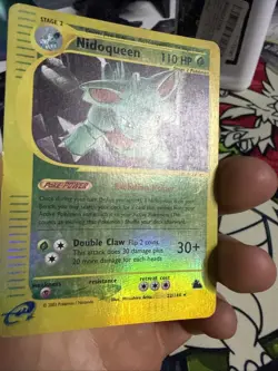 Nidoqueen 22/144 Reverse Holo Rare Pokemon TCG Skyridge Vintage Card WOTC - Image 3