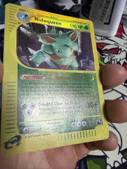 Nidoqueen 22/144 Reverse Holo Rare Pokemon TCG Skyridge Vintage Card WOTC - Image 4