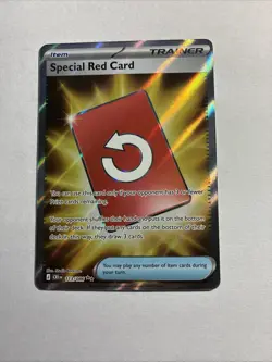 Special Red Card - 113/086 - ME04: Chaos Rising Pokemon - Image 1
