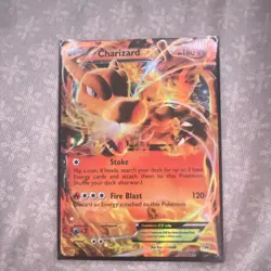 Pokemon Charizard EX XY29 Black Star Promo Holo Basic Flame 180 HP English Card - Image 1