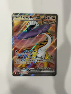 Raging Bolt ex - 196/162 - Ultra Rare - Temporal Forces - Pokemon Card - NM - Image 1